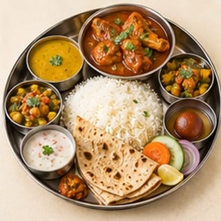 Chicken Thali