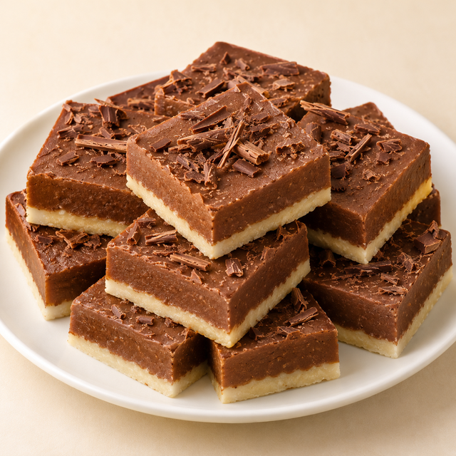 Chocolate Burfi.