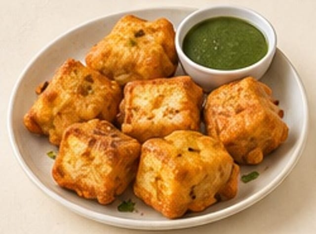 Paneer Pakoras.