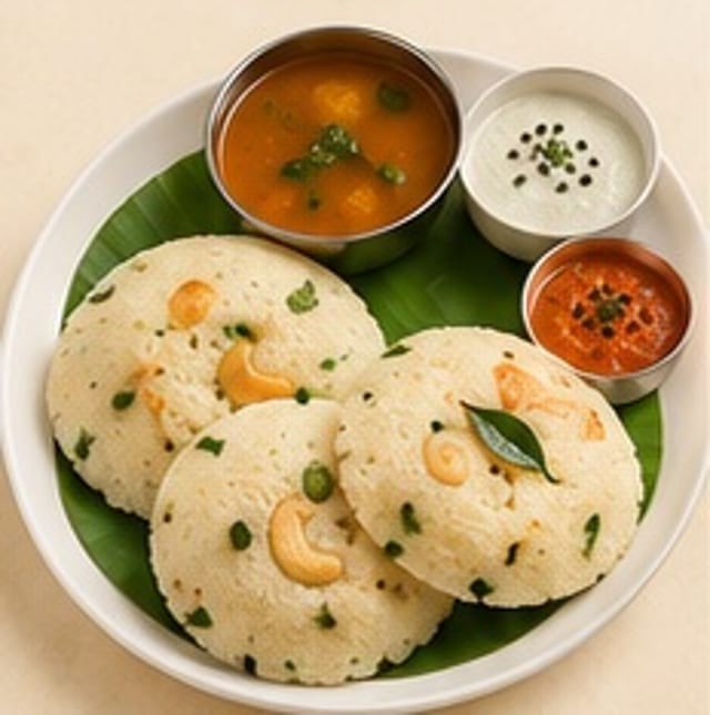 Rava Idli.