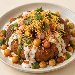 Cutlet Chaat