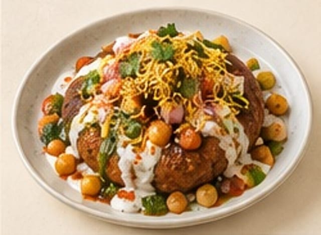 Cutlet Chaat.