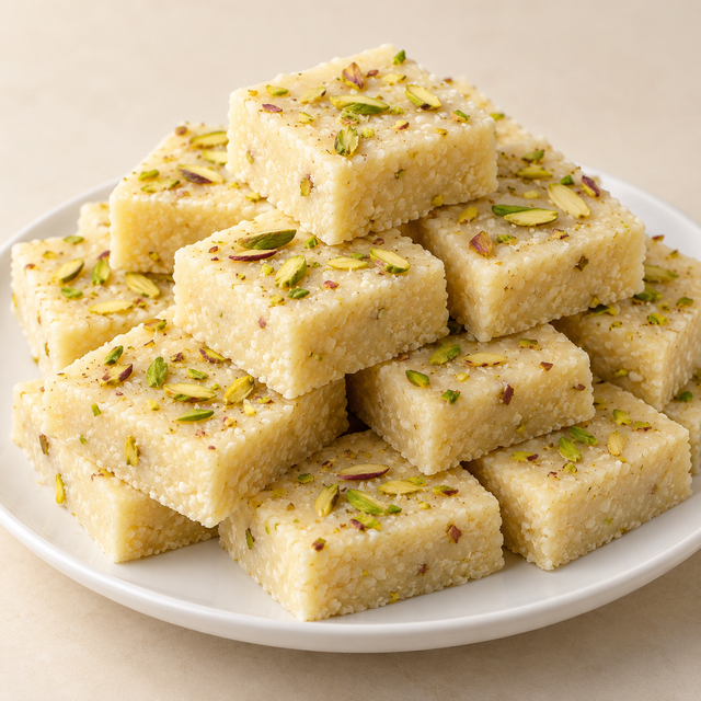 Khoya Burfi.