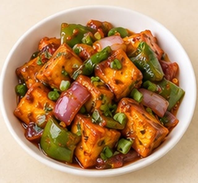 Chilli Paneer.