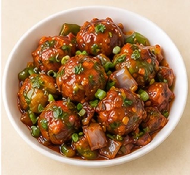 Veg Ball Manchurian.