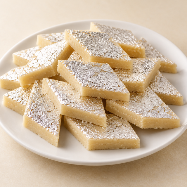 Kaju Burfi.