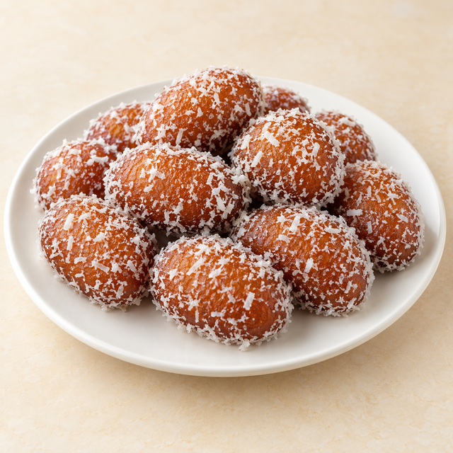 Gulab Jamun Dry Coconut.