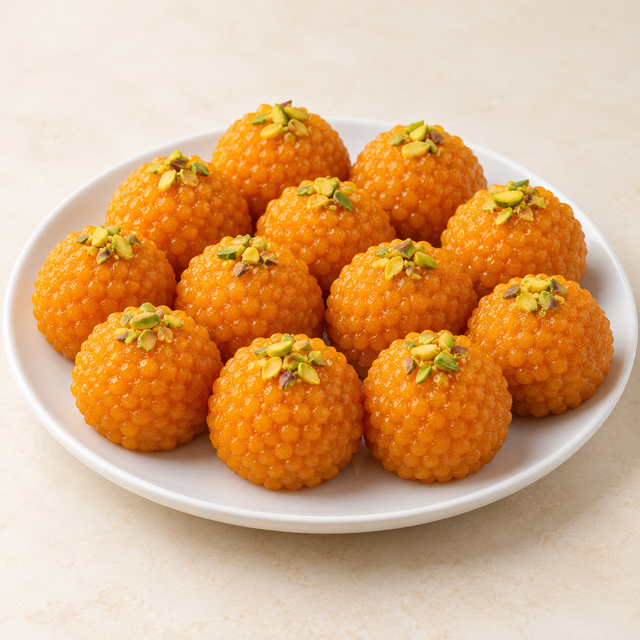 Motichoor Ladoo.