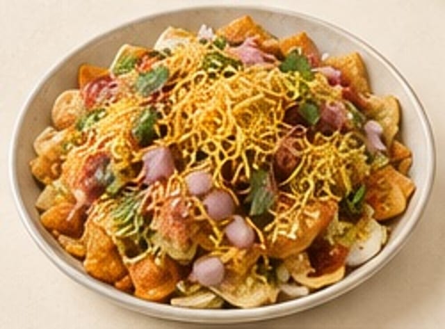 Masala Puri Chaat.