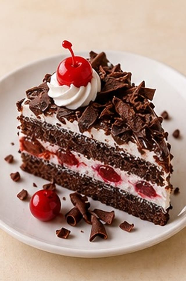 Regular Black Forest Pastry.