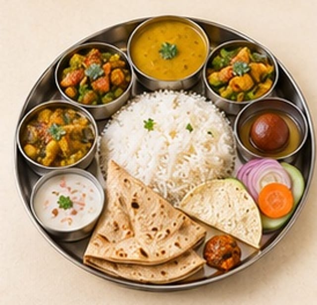 Veg Thali.