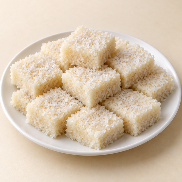 Coconut Burfi.