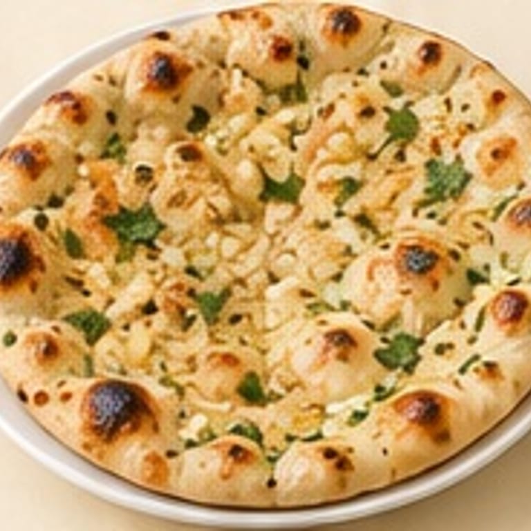 Delicious Garlic Naan
