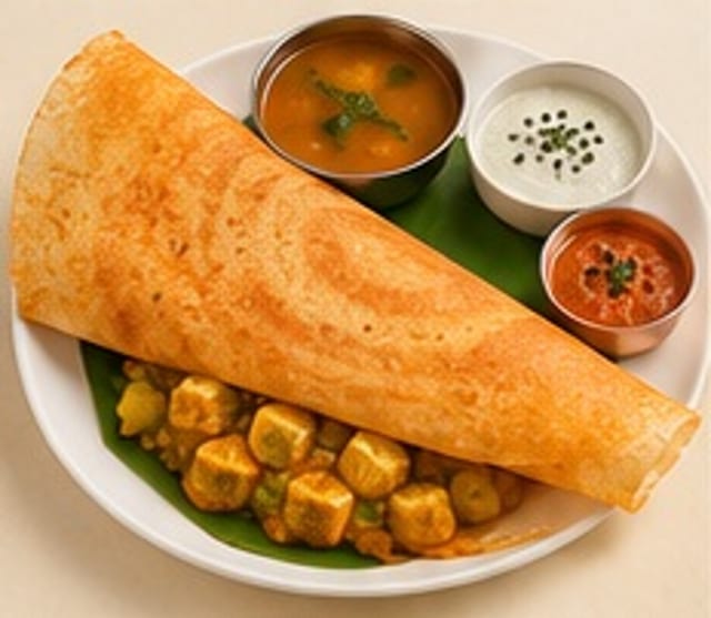 Paneer Masala Dosa.