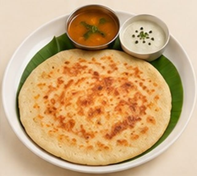 Plain Uthappam.
