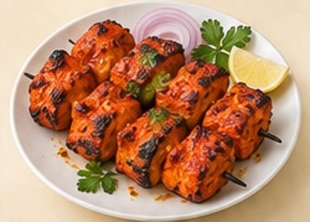 Chicken Tikka Kebab.