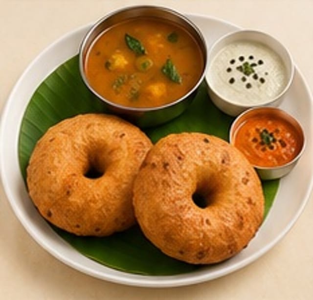 Vada Sambar (3 Pieces).