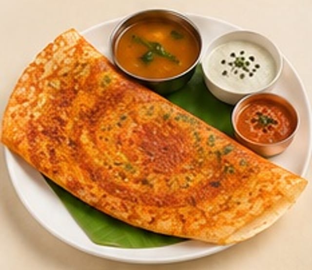 Ghee Karam Dosa.