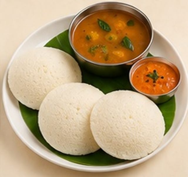 Idli Sambar (2 Pieces).