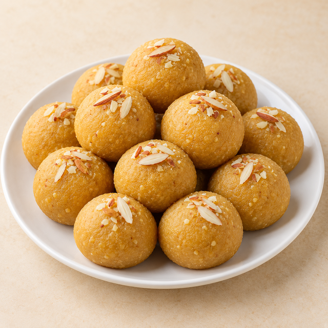 Besan Ladoo.