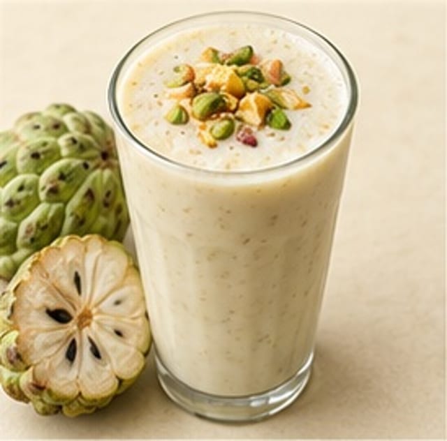 Sitaphal Milkshake.