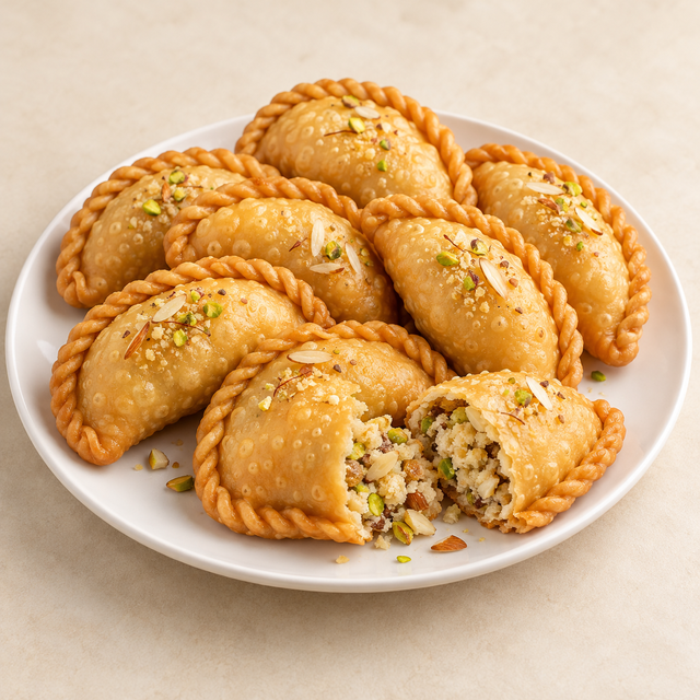 Gujiya.