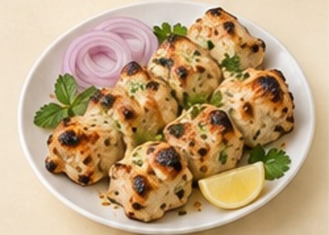 Chicken Malai Tikka.