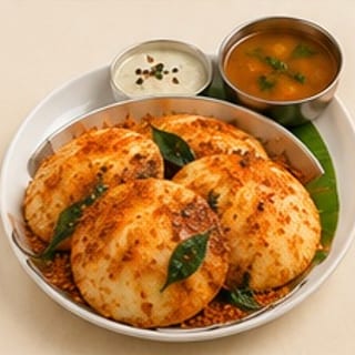 Ghee Karam Idli