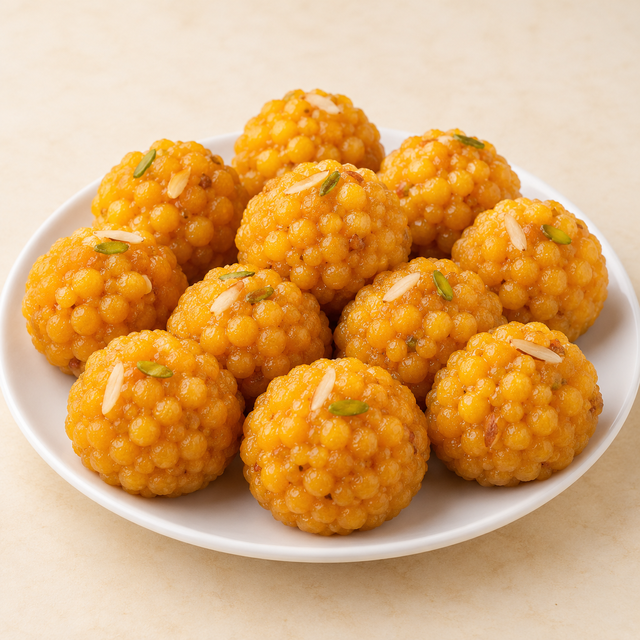 Boondi Ladoo.