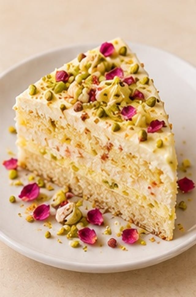 Rasmalai Pastry (Eggless).