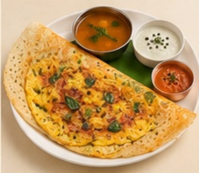 Egg Dosa.
