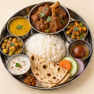Goat Thali