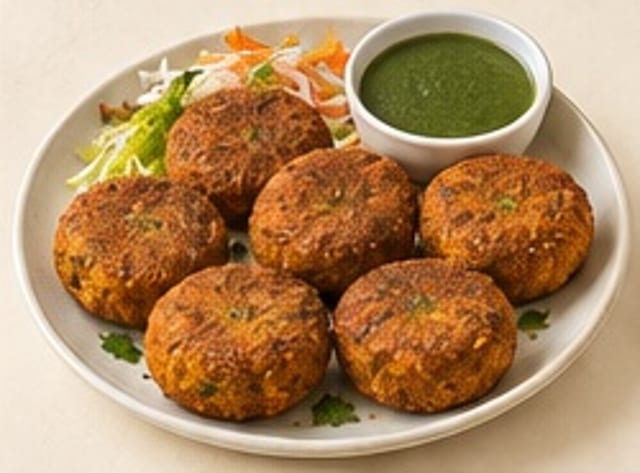 Mini Veg Cutlet.