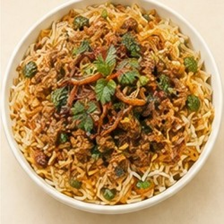 Goat Keema Biryani Family Pack
