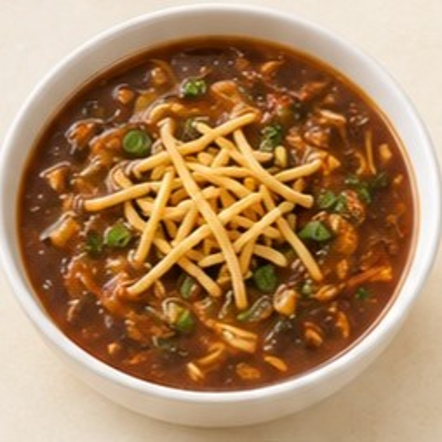 Manchow Soup (Chicken).