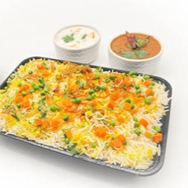 Veg Dum Biryani Family Pack.
