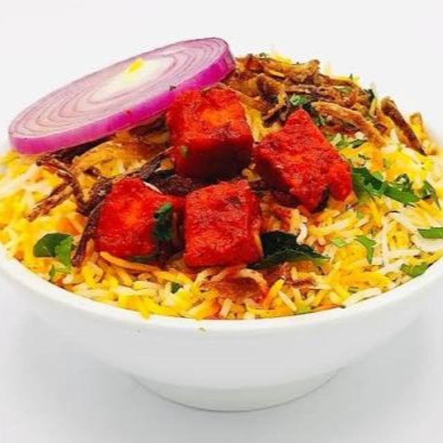 Paneer 65 Biryani Family Pack.