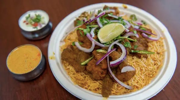 Vijayawada Chicken Biryani.